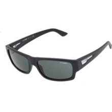 Arnette Sunglasses Wager / Frame: Matte Black Lens: Grey Green