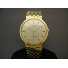 Audemars Piguet 18k Yellow Gold On Bracelet Vintage 1956