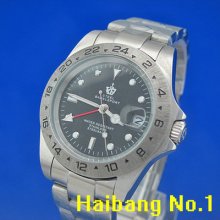 Automatic Mechanical Sports Wrist Mens Date Display Stainless Steel Watch D8