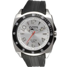 Avion U1500si Falcon Silver Mens Gents Designer Watch Rrp Â£249.99