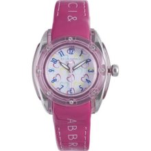 Baci Abbracci Women's Pink Patent Leather Watch