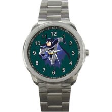 Batman Sport Metal Watch IwB198 - Metal - Gray - cartoon