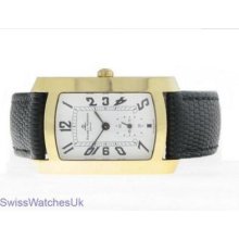 Baume & Mercier 18k Gold Quartz Gents Watch Shipped From London,uk, Contact Us