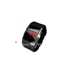 black sport led digital wrist watch mens unisex fashion watch