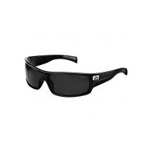 Bolle Piranha Men's Sport Polarized Sunglasses Shiny White/Off Shore Blue Medium