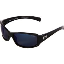 Bolle Winslow (Shiny Black Frame w/ Polarized Off Shore Blue Lens)