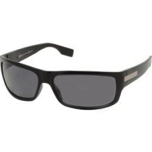 BOSS Hugo Boss BOSS 0339/S - Shiny Black / Smoke Polarized (0D28/TD)