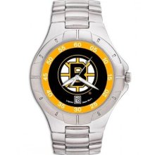 Boston Bruins Pro II Stainless Steel Watch