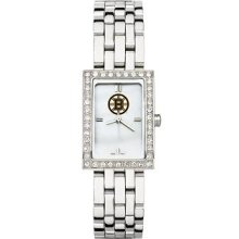 Boston Bruins Women's Steel Band Allure Watch