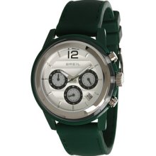 Breil Stainless Steel Chronograph Watch/Green - Green