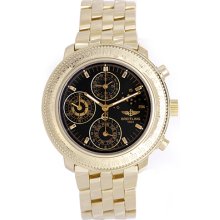 Breitliing Astromat Chronograph Quantieme Perpetual Men's Gold Watch K