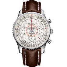 Breitling Montbrillant 01 Stainless Steel Limited Edition AB013112-G735-leather-brown-tang