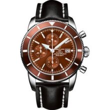 Breitling Superocean Heritage Chronographe Leather Strap A1332033/Q553-leather-black-tang