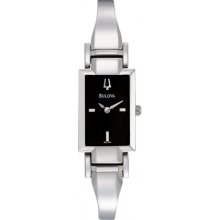 Bulova 96l138 Ladies Dress Silver Watch