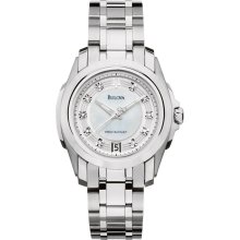 Bulova Precisionist Longwood Diamond Women's Watch 96P115