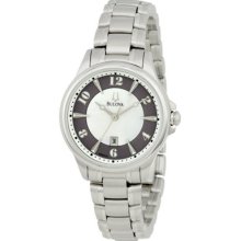 Bulova Watches Women's Adventurer MOP Dial Stainless Steel Stainless S