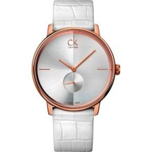 Calvin Klein ck Accent Leather Unisex Watch K2Y216K6