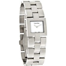 Calvin Klein Kalalis Ladies White Dial Swiss Quartz Watch K1231.01