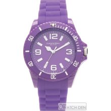 Cannibal - Childrens Purple Rubber Watch - Cj209-16