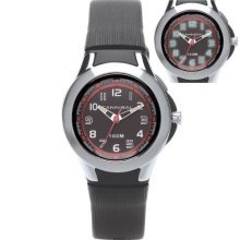 Cannibal Kid's Quartz Watch With Black Dial Analogue Display And Black Resin Strap Ck212-03