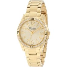 Caravelle by Bulova Women's 44L109 Bracelet Gold-Tone Watch