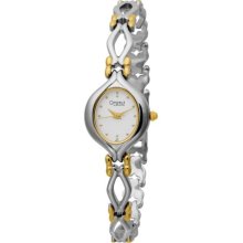 Caravelle by Bulova Women's 45L71 Bracelet White Dial Watch