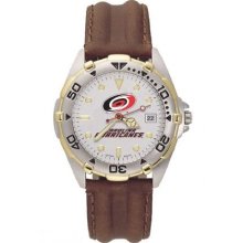 Carolina Hurricanes All Star Leather Watch