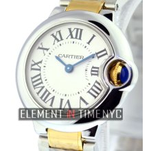 Cartier Ballon Bleu Collection Small 28mm Steel & Gold Quartz