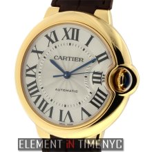 Cartier Ballon Bleu Collection Mid-Size 36mm 18k Yellow Gold Automatic