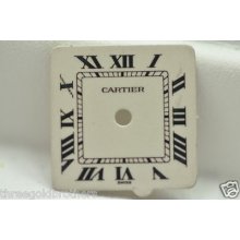 Cartier Original 13 Mm White Dial Roman Numerals