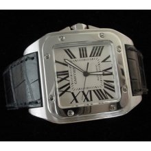 Cartier Santo 100 Watch Cartier Men's Watch Cartier Santos 100 Xl Watch