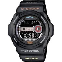 Casio G-shock Tide Graph And Moon Data Black Watch Glx150-1