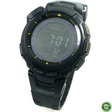 Casio Men Pro Trek 100m Sport Watch +warranty Prg110y Prg-110y-1v