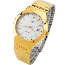 Casio Mtp1170n-7a Men's Metal Fashion Gold Tone Standard Analog Watch