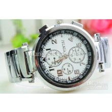 Casual Men's Watch Fashion Quartz Analog Stainless Steel Watch For M