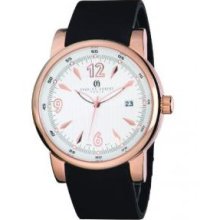 Charles-Hubert- Paris 3881-RG Stainless Steel Case Quartz Watch - Rose Gold