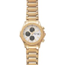 Charles Hubert Watches - Charles Hubert Gold Tone Chronograph Watch