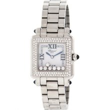 Chopard Happy Sport 1306385 Stainless Steel 2ct Dimaond Quartz Ladies Watch