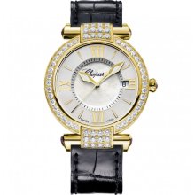 Chopard Imperiale Quartz 36mm Yellow Gold Diamond Watch 384221-0003