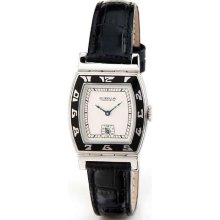 Circa 1937 Black Bezel Tonneau Watch ...