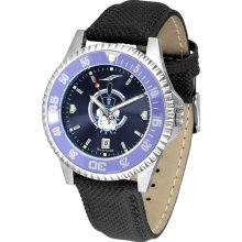 Citadel Bulldogs Competitor AnoChrome Poly/Leather Band Watch