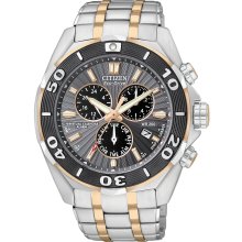 Citizen Eco-Drive Signature Perpetual Chronograph Men's Watch BL5446-51H