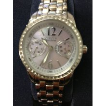 Citizen Eco-drive Womens Watch Swarovski Bezel