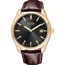 Citizen Men's Black Dial Watch AU1043-00E