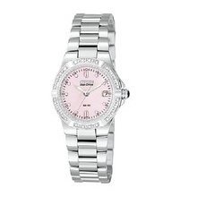 Citizen Riva Diamond Women's Watch Eco Drive Stainless Steel Ew0890-58x