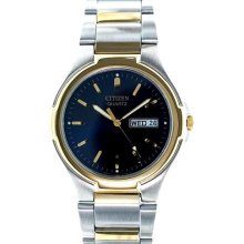 Citizen Two Tone Stainless Steel Quartz Men's Watch