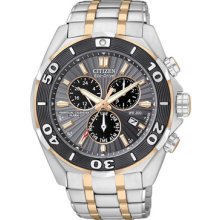 Citizen Watches Signature Eco-Drive Perpetual Chronograph Men's Watch