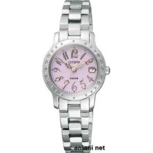 Citizen Wicca Eco-drive Princess Wicca Gel Shower Series Na15-1481a Ladies Watch