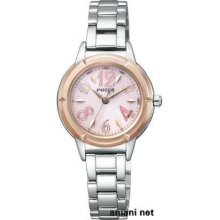 Citizen Wicca Solar-tec Radio Clock Na15-1732d Ladies Watch