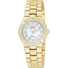 Citizen Women's Ep5832-51d Eco-drive Serano Sport Diamond Accented Watch